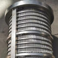 Cylindrical wire mesh filter cartridge